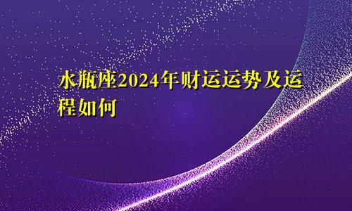 水瓶座2024年财运运势及运程如何