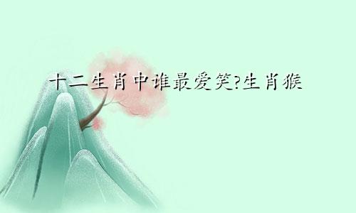 十二生肖中谁最爱笑?生肖猴