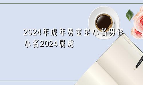 2024年虎年男宝宝小名男孩小名2024属虎