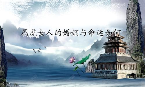 属虎女人的婚姻与命运如何