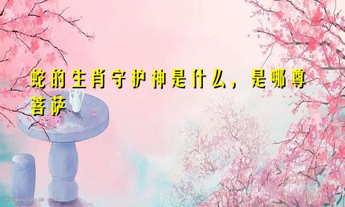 蛇的生肖守护神是什么，是哪尊菩萨