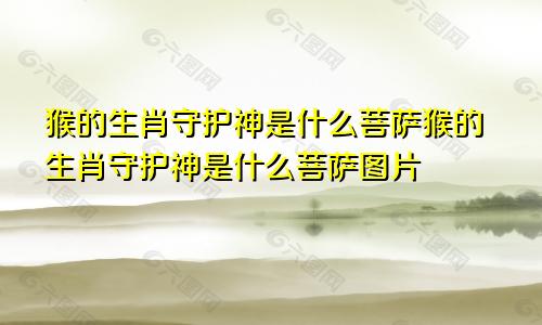 猴的生肖守护神是什么菩萨猴的生肖守护神是什么菩萨图片