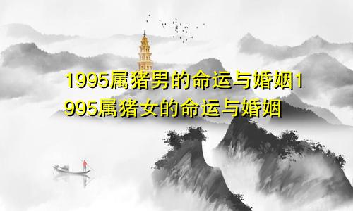 1995属猪男的命运与婚姻1995属猪女的命运与婚姻