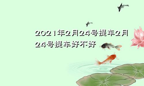 2021年2月24号提车2月24号提车好不好