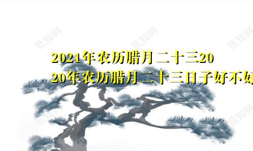 2021年农历腊月二十三2020年农历腊月二十三日子好不好