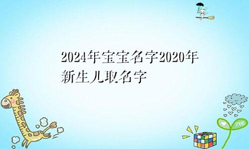 2024年宝宝名字2020年新生儿取名字
