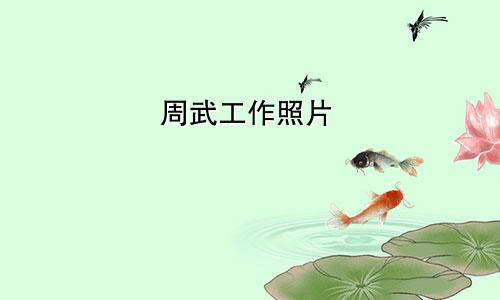 周武工作照片