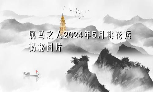 属马之人2024年5月桃花运揭秘图片