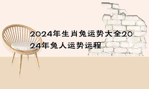 2024年生肖兔运势大全2024年兔人运势运程