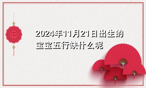 2024年11月21日出生的宝宝五行缺什么呢