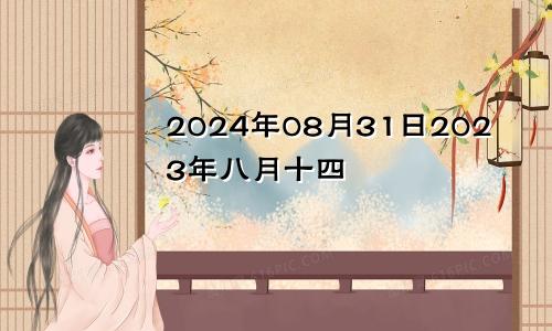 2024年08月31日2023年八月十四